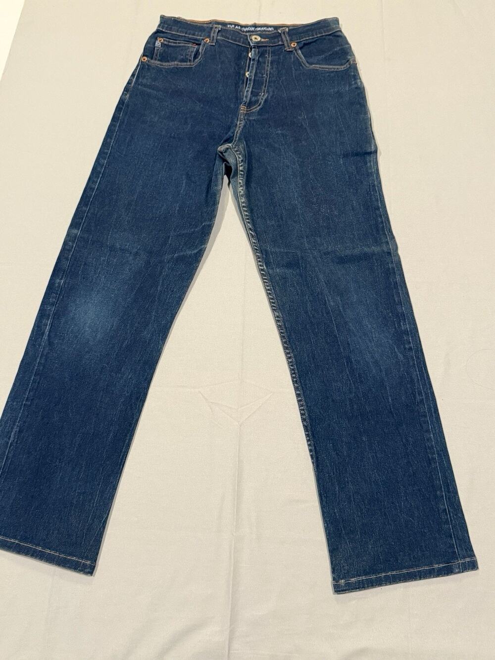 A.Gold.E Rider Jeans Womens 27 Vintage 90s Button Fly Straight Leg USA Stretch